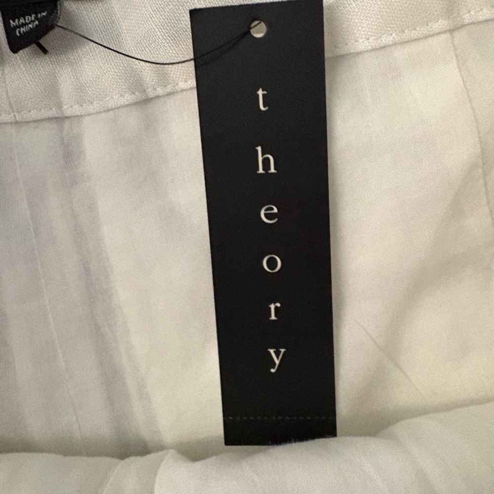 Theory Classic White Apparel
